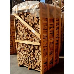 Bois de chauffage de hêtre sur palette 30/33 cm séché au four – 2 m³