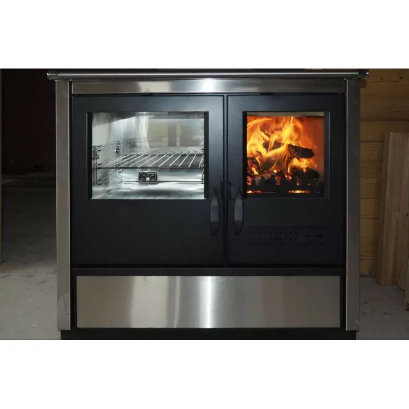 Cuisinière à bois bouilleur North – 21 kW – Image 8